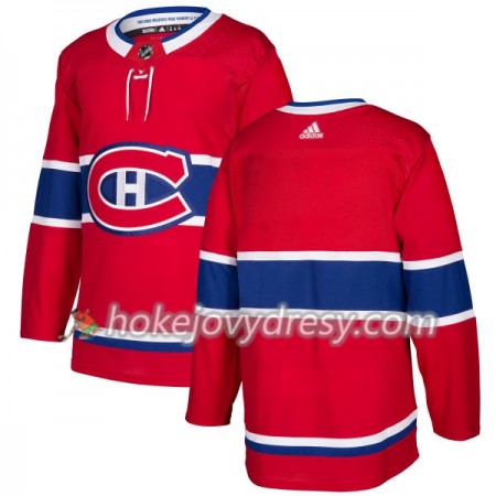 Pánské Hokejový Dres Montreal Canadiens Blank Červená 2017-2018 Adidas Authentic